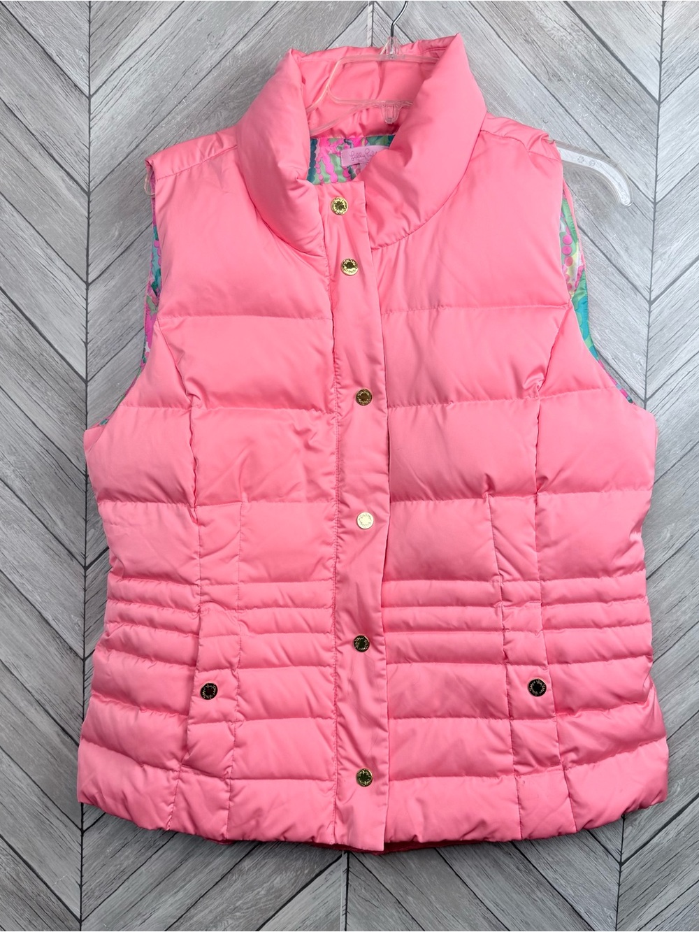 Lilly Pulitzer Puffer Vest XL